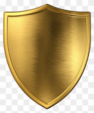 Image Result For Gold Shield - Gold Transparent Background Shield Png Clipart