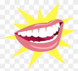 Mouth With Teeth Clipart - Png Download