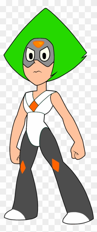 I Tried Doing Peri With Young Genji's Color Scheme - Peridot Steven Universe Jpg Clipart