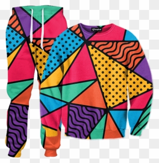 90s Feel Tracksuit Clipart