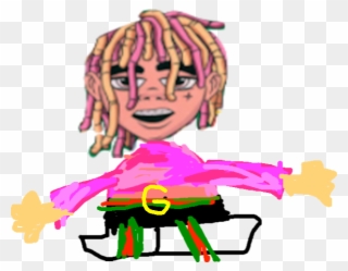 Drawing - Image - Lil Pump Logo Png Clipart