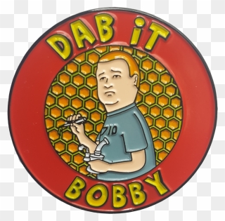 New Dab It Bobby Pin Dabbing King Of The Hill Cannabis - King Of The Hill Bobby Pin Clipart