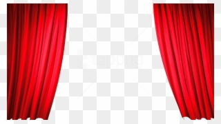 Free Png Images - Red Stage Curtain Png Clipart