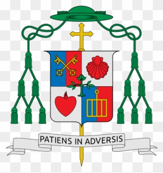 Coat Of Arms Of Pier Giacomo Grampa - Bishop Oscar Jaime Florencio Coat Of Arms Clipart