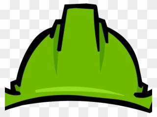 Hat Clipart Mining - Club Penguin Hard Hat - Png Download