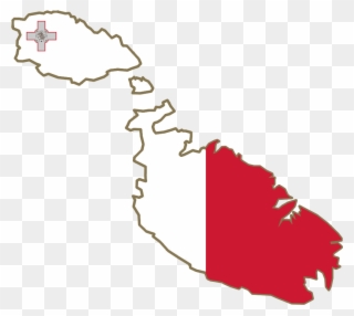 Area - Malta Flag Clipart