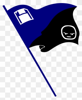 Low Resolution Radical Leftist Emoji Flags, Public - Anarcho Communiste Clipart