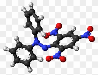 Dpph Radical Ball - Molecule Clipart