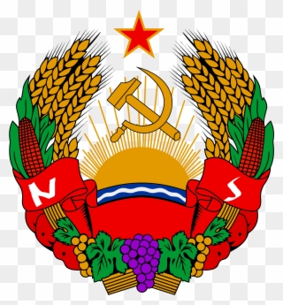 Autonomous Socialist Republics Of Burkland - Moldavian Ssr Coat Of Arms Clipart