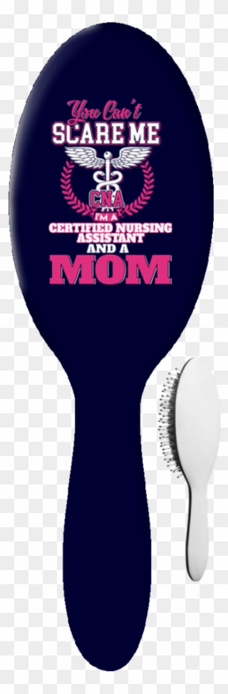 Hair Brush Cna Mom - Illustration Clipart
