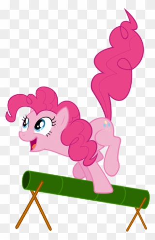 Meriam Buluh Png - Pinkie Pie With Party Cannon Clipart
