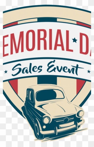 Memorial Day Sales Event - Stock Illustration Clipart