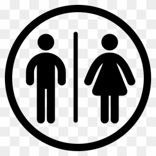 Bathroom Icon Png - Restroom Png Clipart