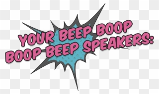The "beep Boop Boop Beep" Speakers Respect Your Privacy Clipart