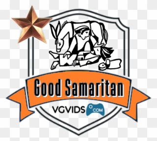 Badge Goodsamaritan Bronze - Parable Of The Good Samaritan Clipart