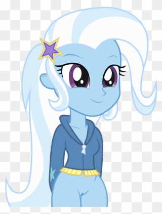 Uploaded - My Little Pony Equestria Girls Trixie Clipart