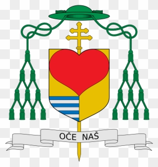 Roman Catholic Archdiocese Of Split-makarska - Coat Of Arms Milan Clipart