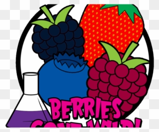Raspberry Clipart Wild Berry - Wild Berries Cartoon - Png Download