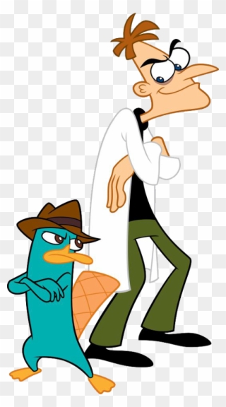 Perry The Platypus, Phineas And Ferb, Best Shows Ever - Agent P And Dr Doofenshmirtz Clipart
