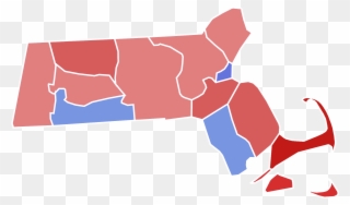 Massachusetts Senate Election Results By County, 1954 - 2018 Massachusetts Senate Election Clipart