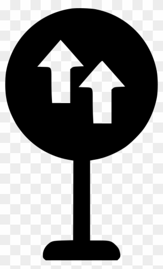 One Way Comments - Traffic Sign Clipart