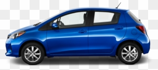Clipart Free Library Toyota Silhouette At Getdrawings - Toyota Yaris Hatchback 2017 - Png Download