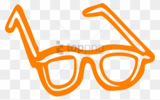 Free Png Download Deal With It Sunglasses Png Images - Orange Sunglasses Clipart Transparent Png