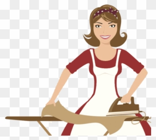 Majesticlean Domestic - Ironing Maiden Clipart