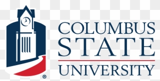 Csu Logo Horz4 - Columbus State University Clipart