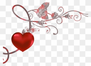 Decoration Clipart Heart - Png Heart Decorate Transparent Png