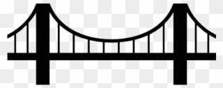 Golden Gate Clipart Structure - Bridge Png Transparent Png