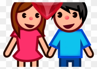 Some People Really Do Find Love In Hopeless Places - Couple Emoji Clipart