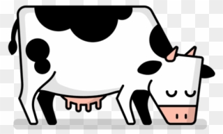 Herd Clipart 5 Cow - Cow Cartoon Svg - Png Download