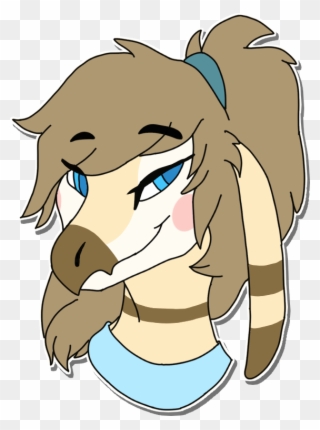 Lou Lou Headshot By Steel-vandal - Cartoon Clipart