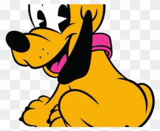 Puppy Clipart Pluto - Dibujos En Punto De Cruz Disney - Png Download