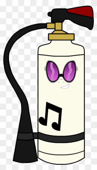 Vinyl Extinguisher I Think Mlp Character Themed Fire - Mlp Fire Extinguisher Clipart