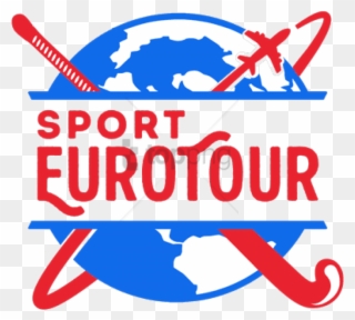 Free Png Download Sport Eurotour Field Hockey Logo - Earth Globe Png Black And White Clipart