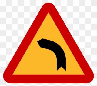 File Greek Road Sign K01l - Dangerous Left Double Curve Clipart
