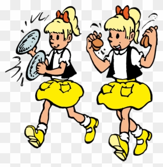 Annemieke And Rozemieke Making Music - Annemieke En Rozemieke Clipart