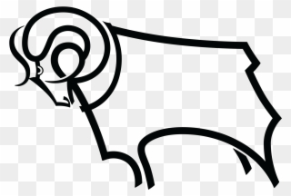 Last Match - Derby County Rams Logo Clipart