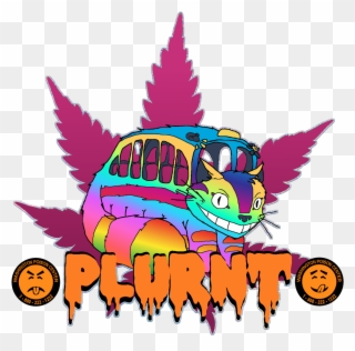 “plurnt Up” By Graz I Am Experimenting More With Popculture, - Marijuana Leaf Clipart