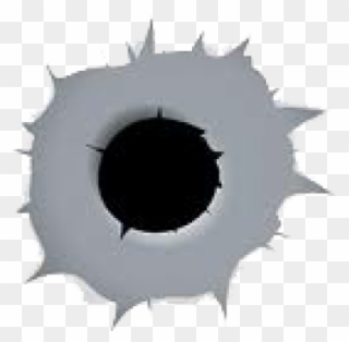 Bullet Png - Cartoon Bullet Hole Clipart