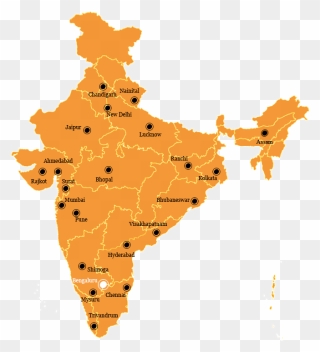Enquire Us - Kerala Flood 2018 Map Clipart
