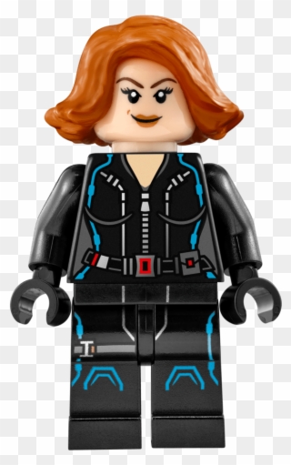 Download - Lego Minifigures Black Widow Clipart