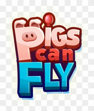Pigs Can Fly - Illustration Clipart