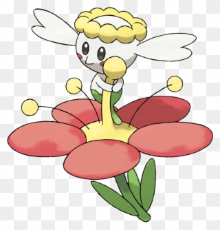 Dragon Quill - Pokemon Flabebe Evolution Clipart