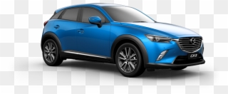 Blue Mazda Png Image Background - Compact Sport Utility Vehicle Clipart