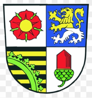 Landkreiswappen Des Landkreises Altenburger Land - Wappen Altenburger Land Clipart