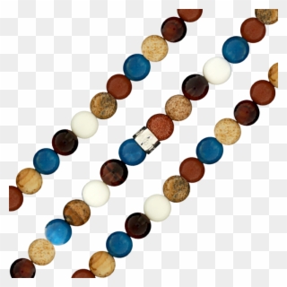 My Imenso "multi Turquoise Colors" 6mm Stretch Bracelet Clipart