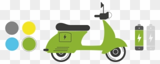 Fulfill Your Personal Wishes - Vespa Clipart